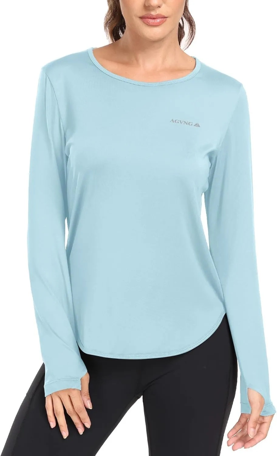Womens UPF 50  Sun Shirts Long Sleeve UV Sun Protection Lightweight Quick Dry Rash Guard Workout Hiking Outdoor Tops