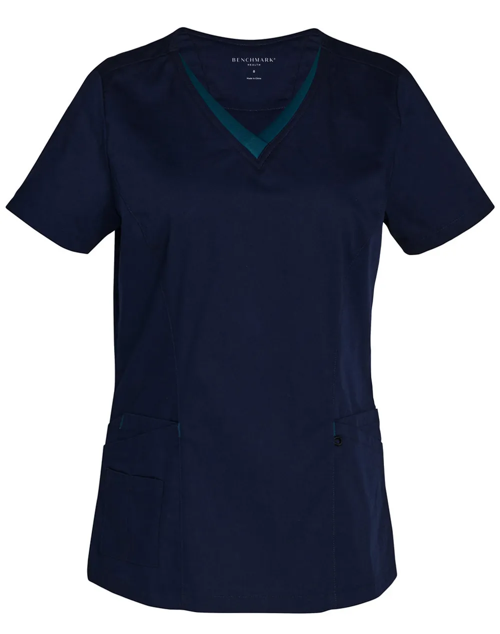Womens V-Neck Scrub Top