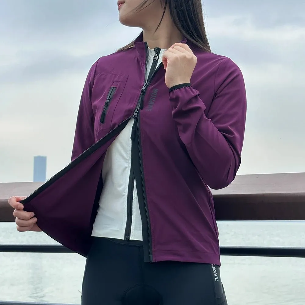 Women's Windproof Waterproof Reflective Cycling Jacket