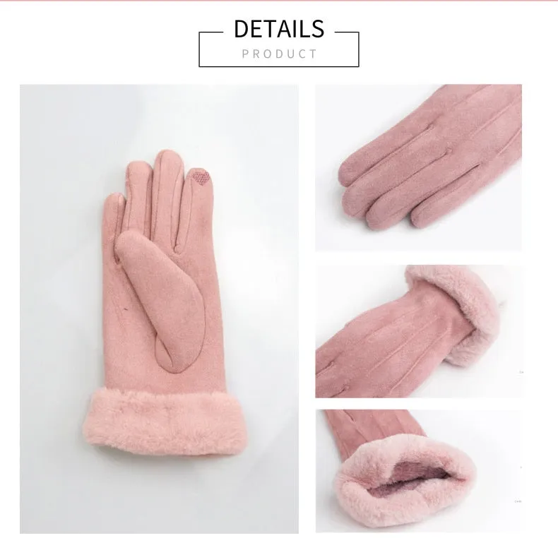 Women's Winter Best Driving Gloves with Touch Screen
