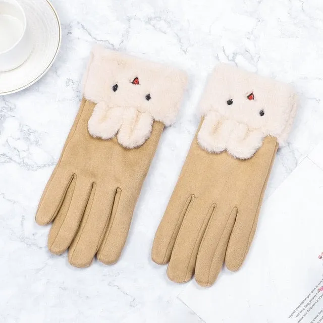 Women's Winter Best Driving Gloves with Touch Screen