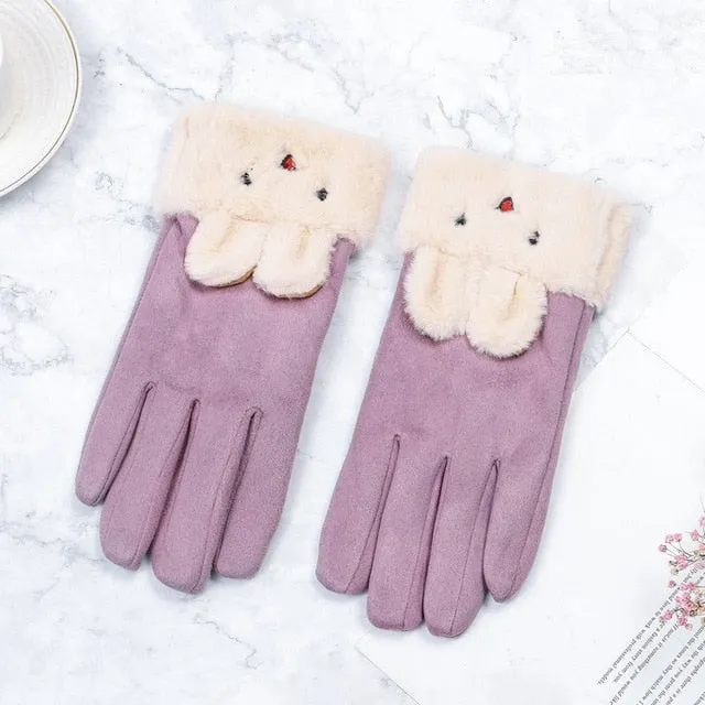 Women's Winter Best Driving Gloves with Touch Screen