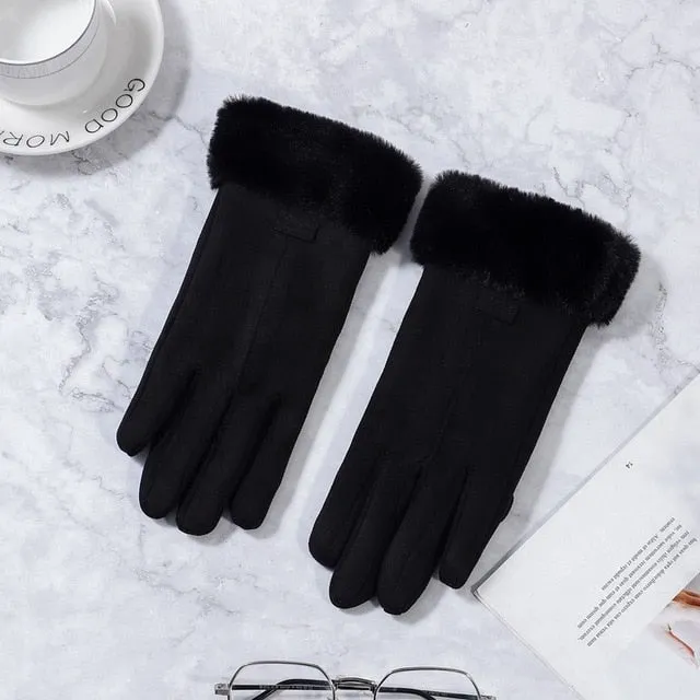 Women's Winter Best Driving Gloves with Touch Screen