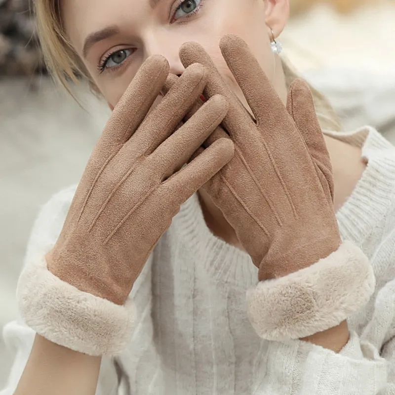 Women's Winter Best Driving Gloves with Touch Screen