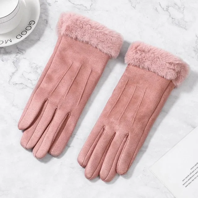 Women's Winter Best Driving Gloves with Touch Screen