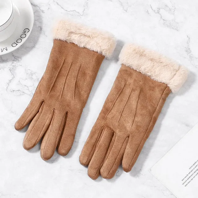 Women's Winter Best Driving Gloves with Touch Screen