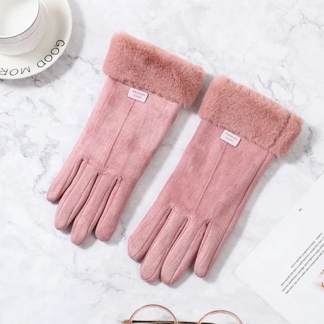 Women's Winter Best Driving Gloves with Touch Screen
