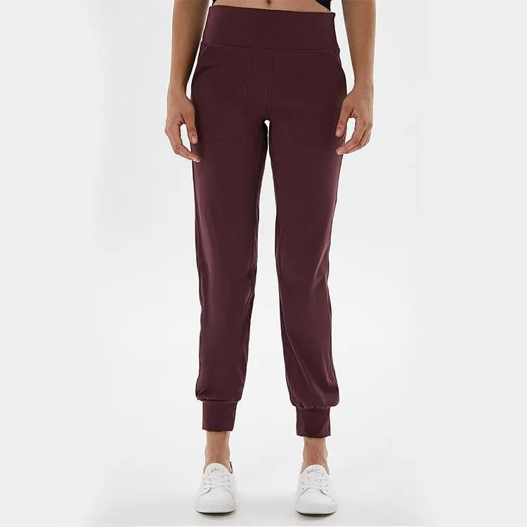 Women's yoga pants high-waist slim-fit jogging sweatpants