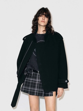 Wool Cashmere Lapel Jacket Comfortable fit PerimeterStructuralBoning