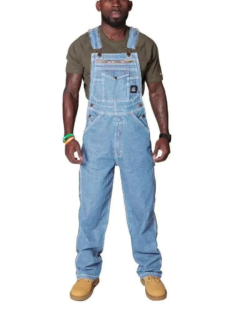 Work jeans With Shoulder Straps
