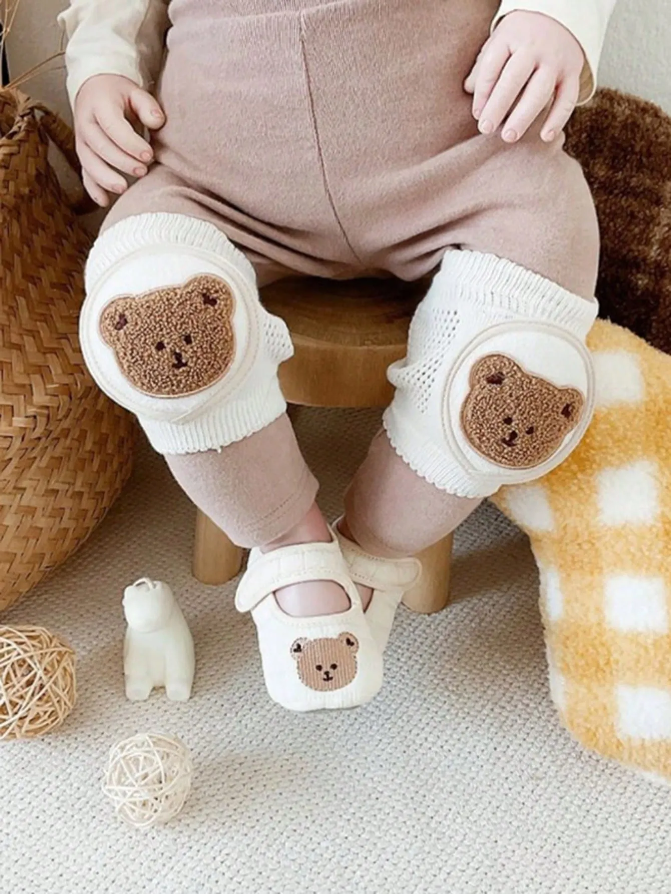 Wrestling knee pads|1pair Baby Crawling Knee PadsAnd Slip Resistance Protection