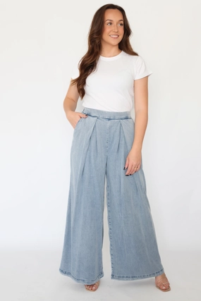 Vail Pleated Pant(final sale) Light material