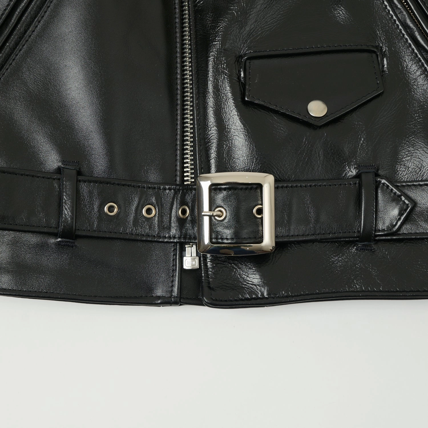 Schott NYC 'Perfecto' Horsehide Leather Motorcycle Jacket - Black Shawl Lapel