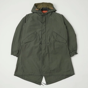 Odor Resistant Lining Buzz Rickson's 30th Anniversary M-51 Parka - Olive Drab