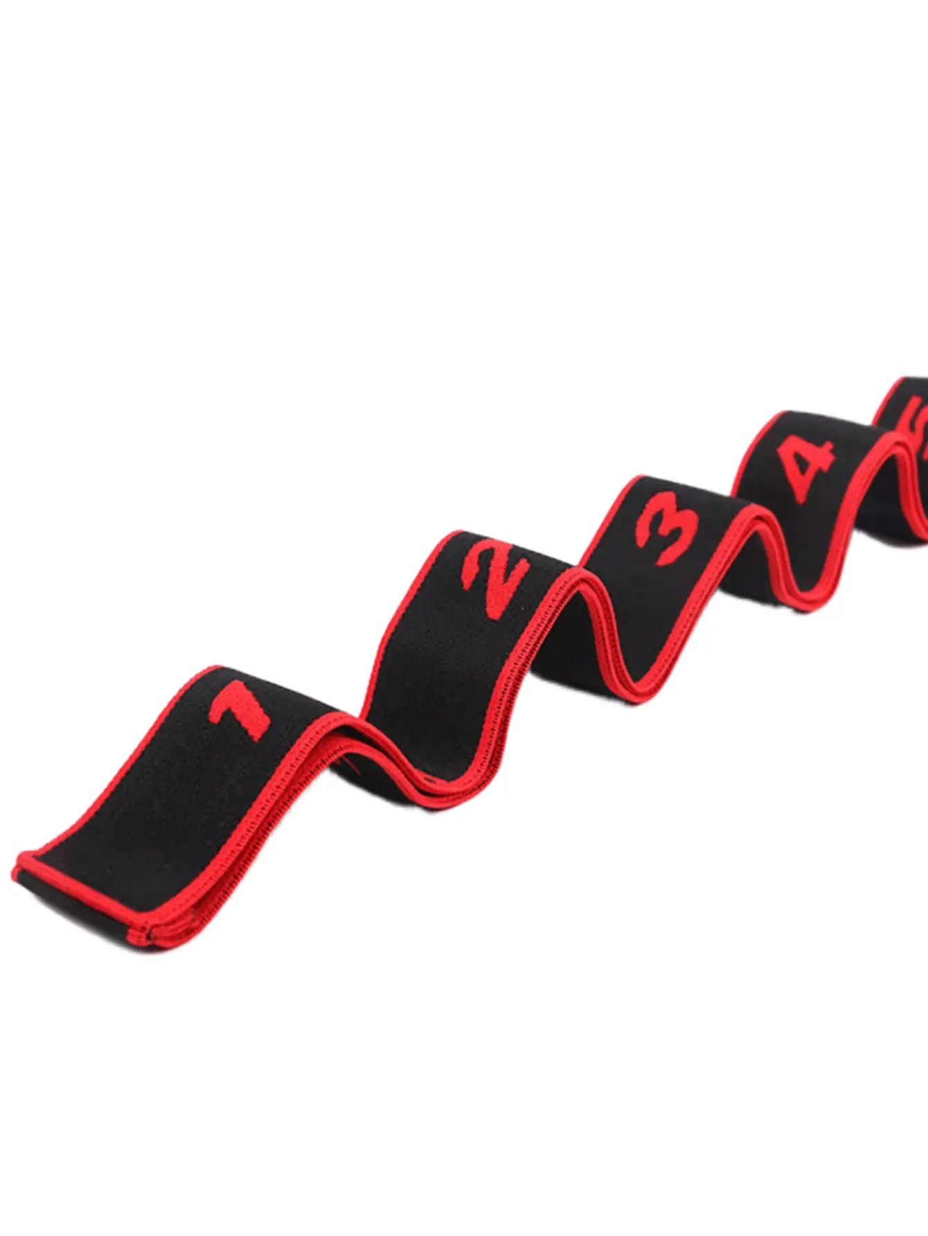 Yoga Stretching Strap With Numbered Sections For Dance Shaping Body Elastic Rope