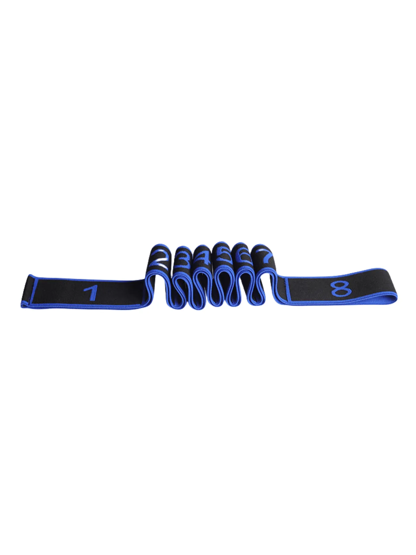 Yoga Stretching Strap With Numbered Sections For Dance Shaping Body Elastic Rope