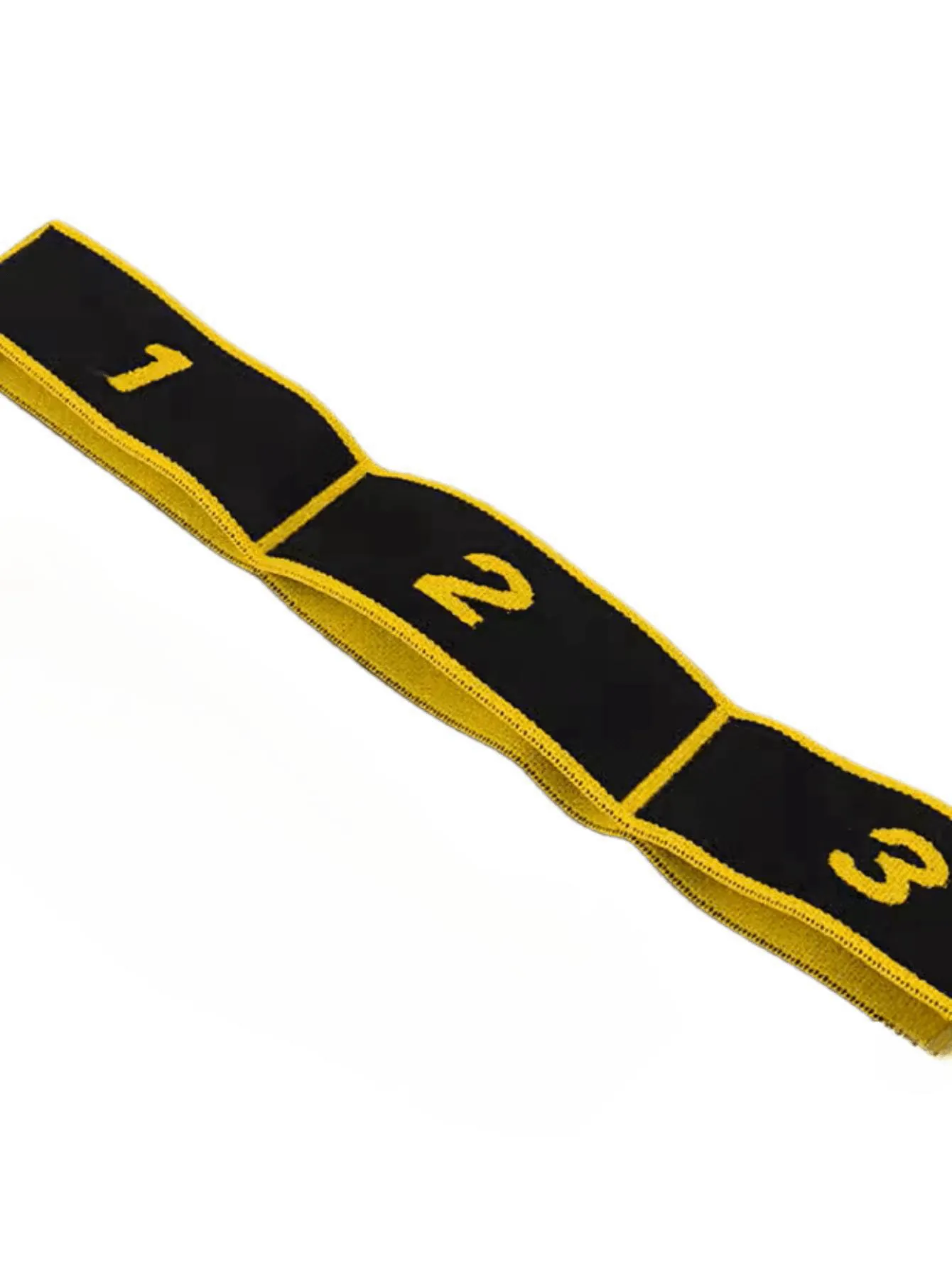 Yoga Stretching Strap With Numbered Sections For Dance Shaping Body Elastic Rope