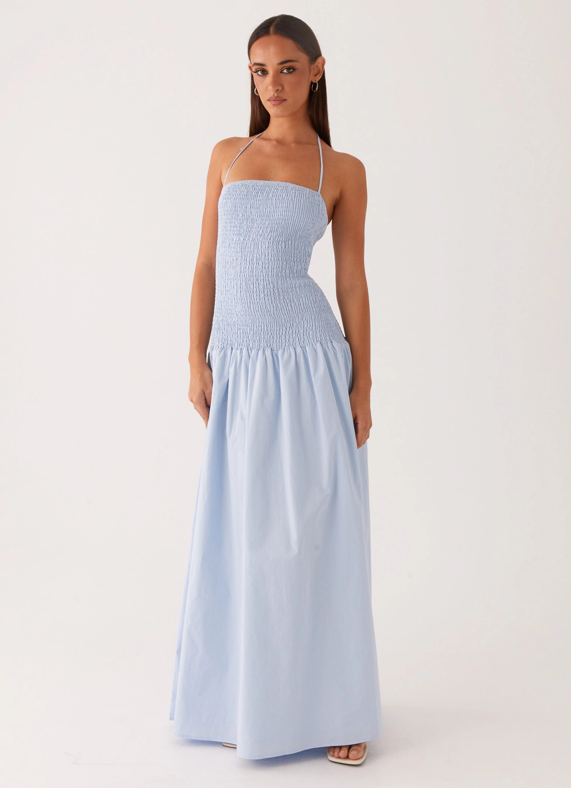 Zahra Maxi Dress - Blue Clear Blush Perfect Fit