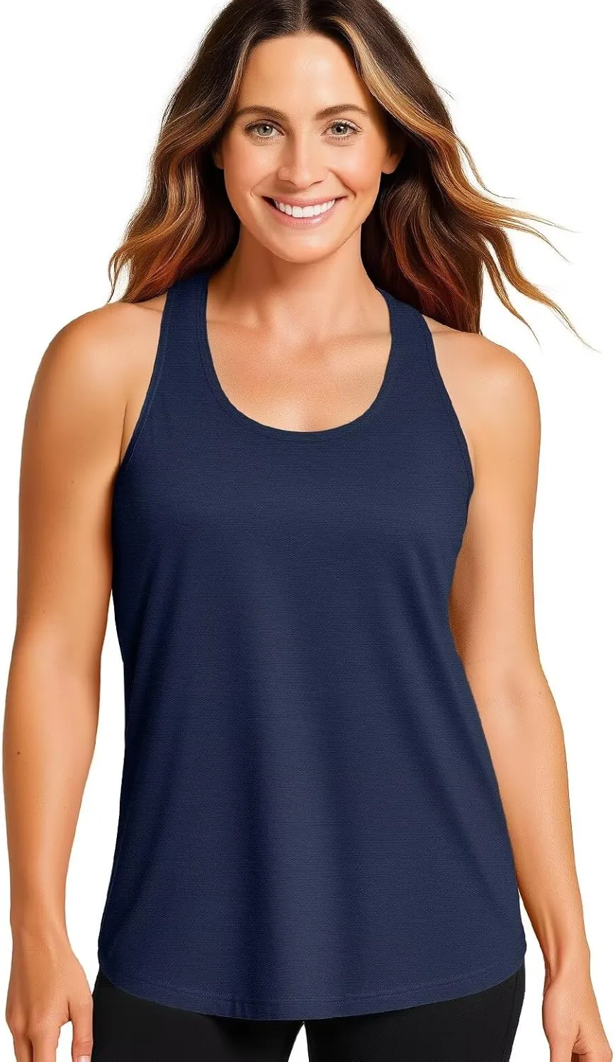 Zengjo Women's Workout Tanks Moisture Wicking