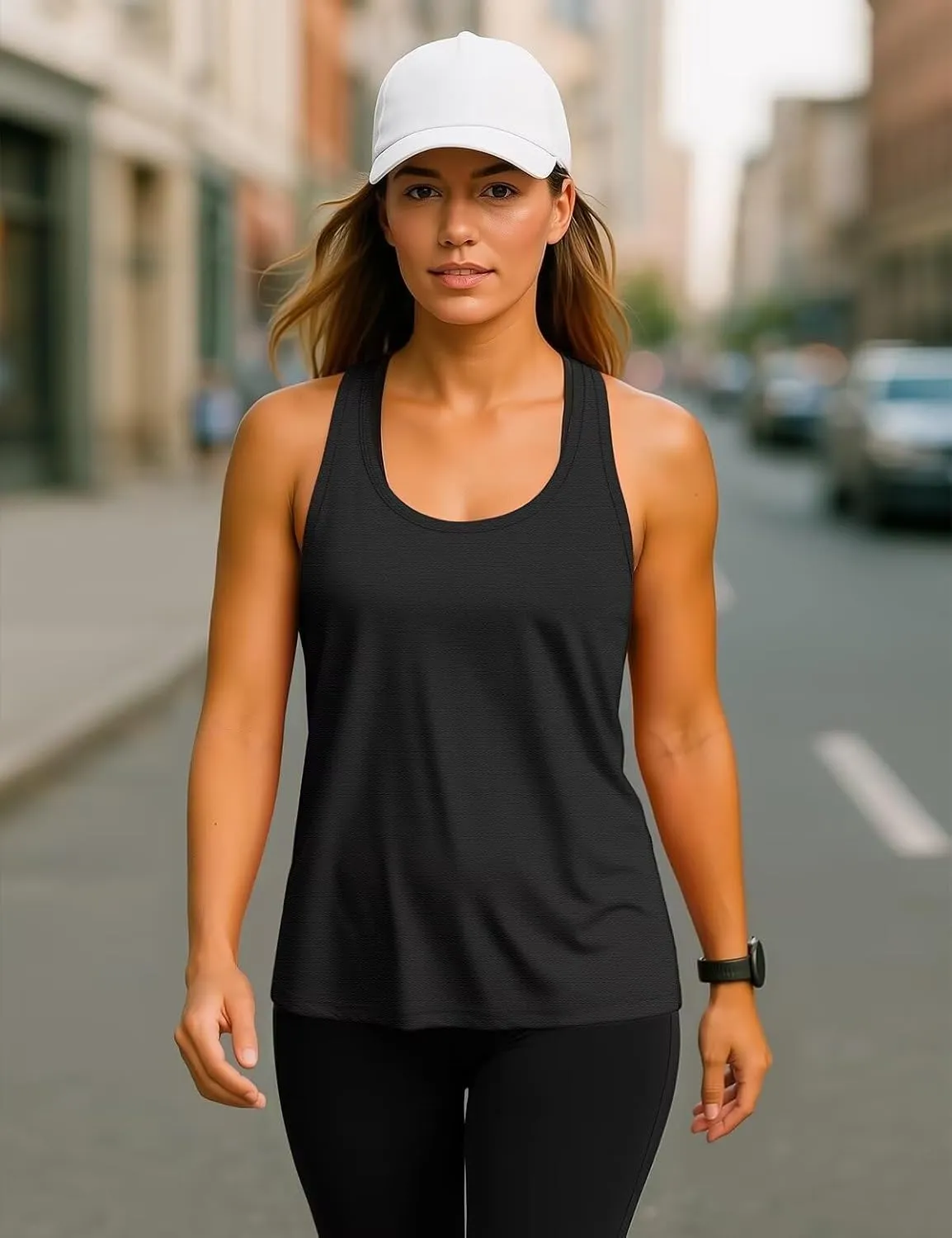 Zengjo Women's Workout Tanks Moisture Wicking