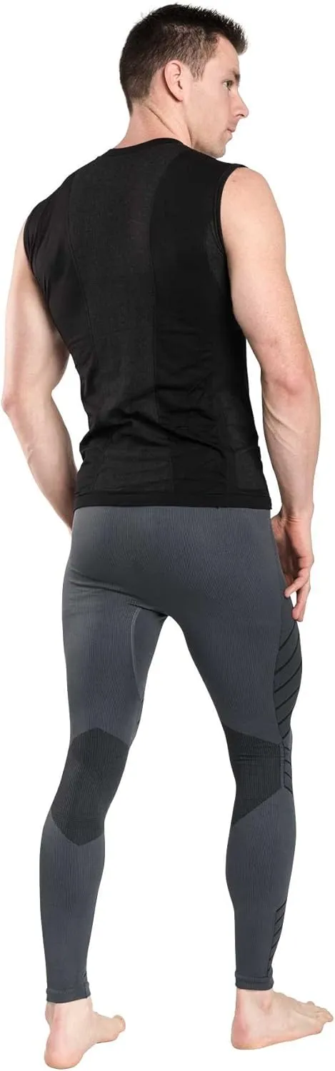Zensah Mens Tech Tight - Compression Tights, Running Tights for Men, Best Compression Tights