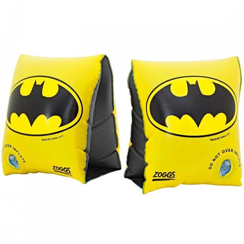 Zoggs Arm Band DC Super Heroes Batman <25kg Z382400- Black/Yellow