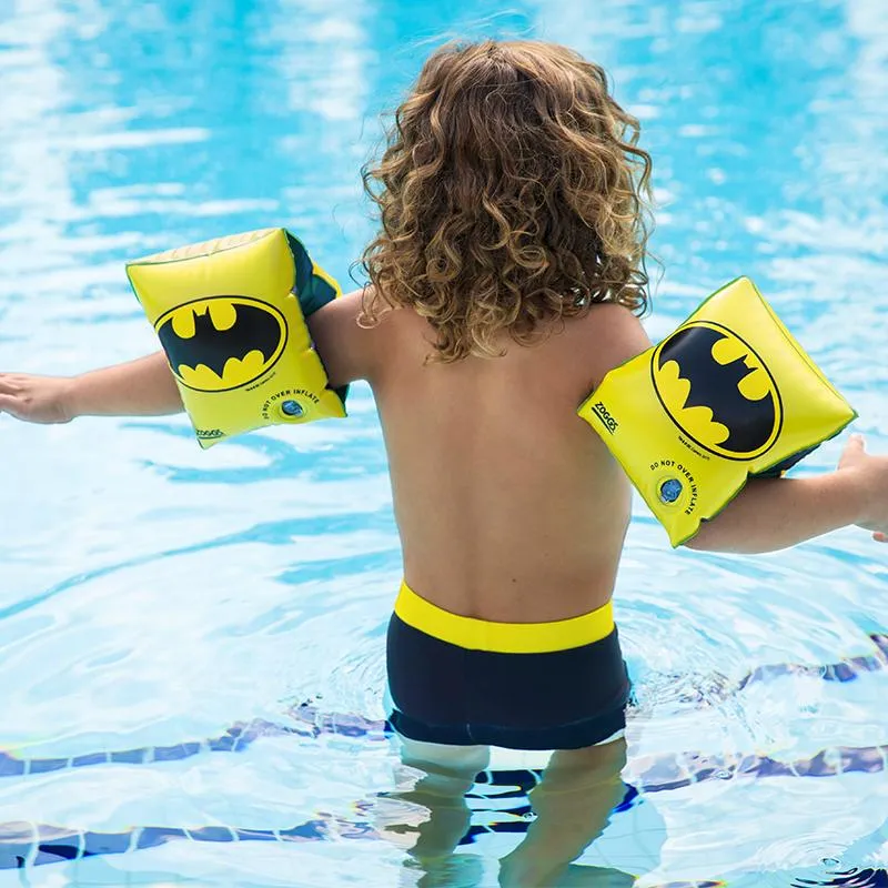 Zoggs Arm Band DC Super Heroes Batman <25kg Z382400- Black/Yellow